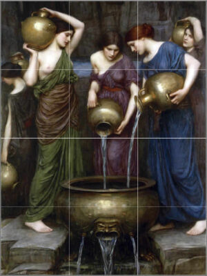 John William Waterhouse Danaides Mural