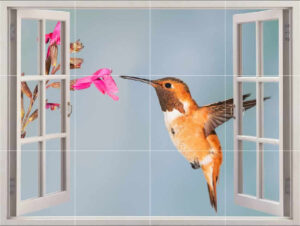 Hummingbird Picture Tiles