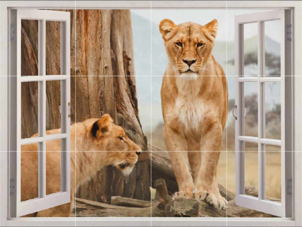 Lion Picture Tiles