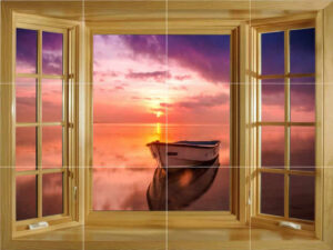 Dream Boat Window Splashback