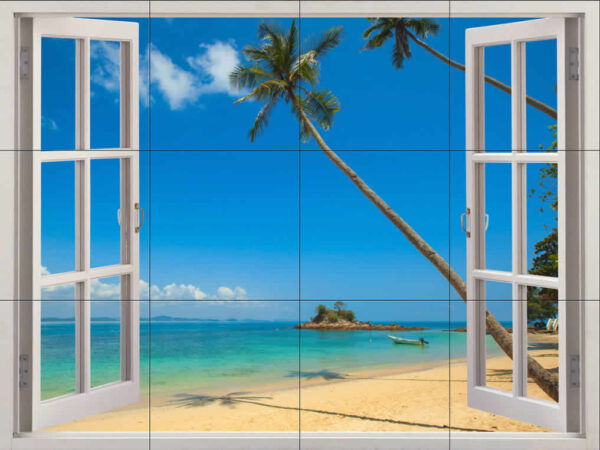 Paradise Island View Splashback