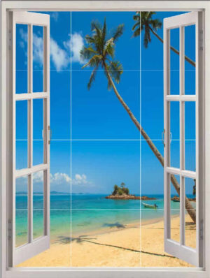 Paradise Island Portrait View