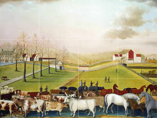 The Cornell Farm Tile Mural