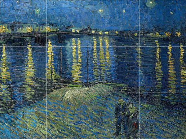 Starry Night Over the Rhone Mural