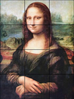 Leonardo da Vinci Mona Lisa Mural