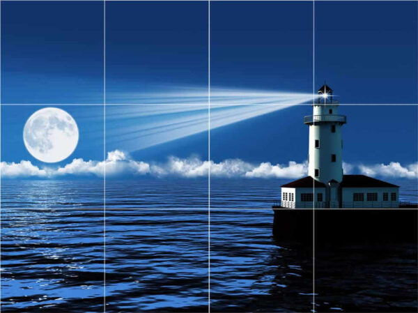 Shine on Sailors Moon Tile Mural