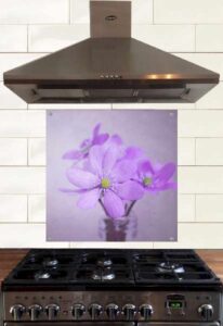 Flower Glass Splashbacks