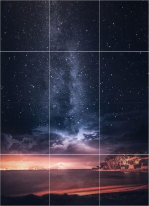 Milkyway Picture Tile Mural